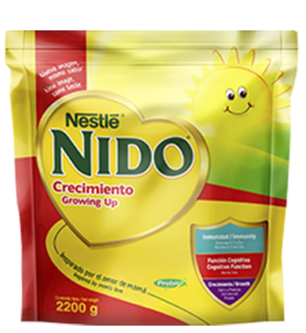 LECHE NIDO CRECIMIENTO FUNDA