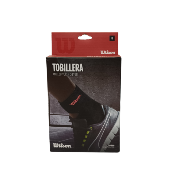 TOBILLERA WILSON ALTA CON VELCROS AW107.